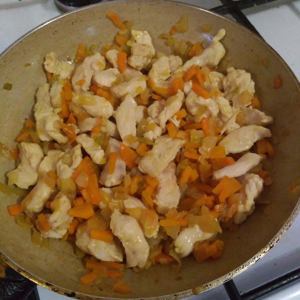 Курица с грибами со сливками в духовке - рецепт автора Валентина Долгушина