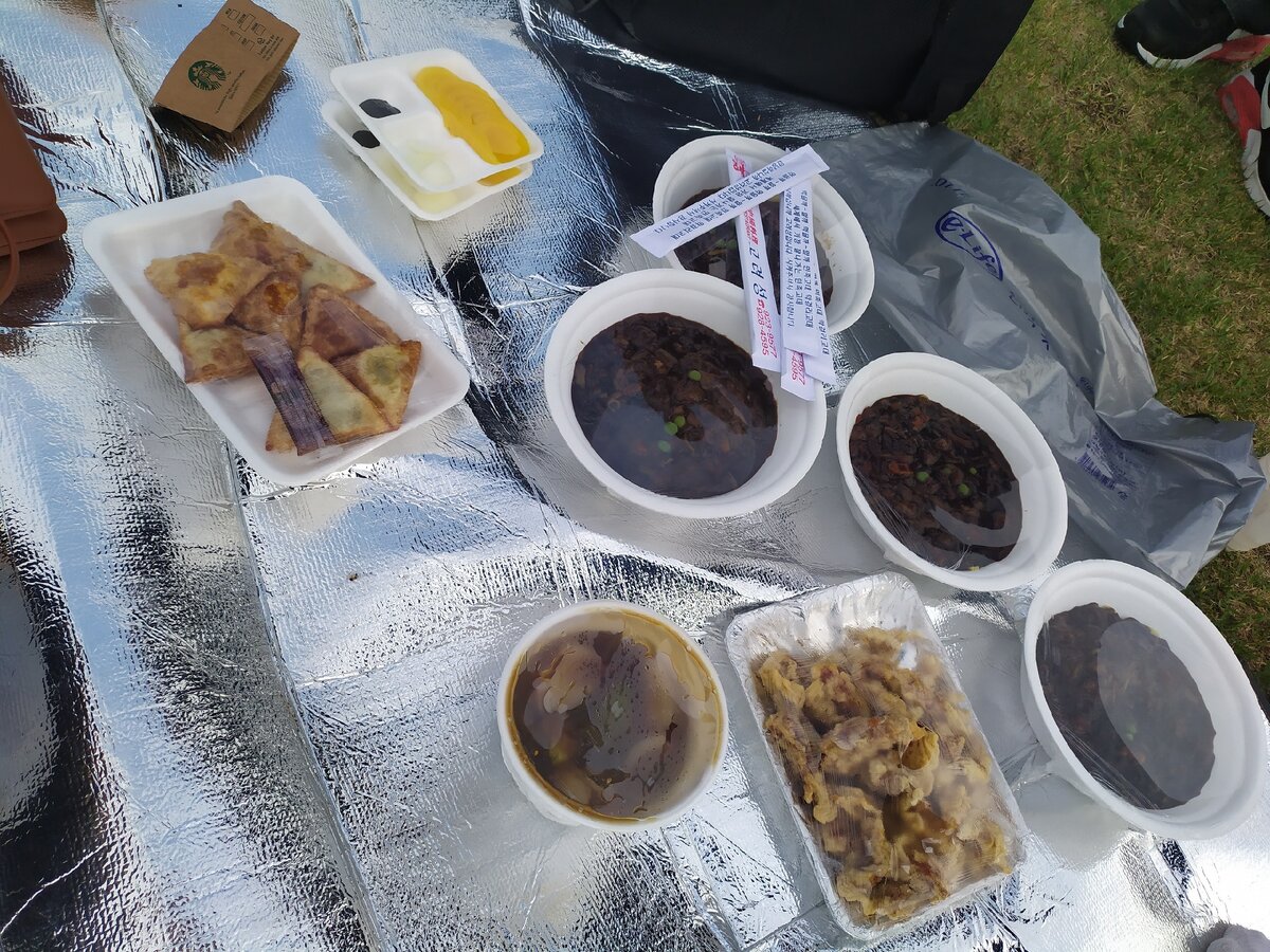 Мини-пикник на территории моего университета