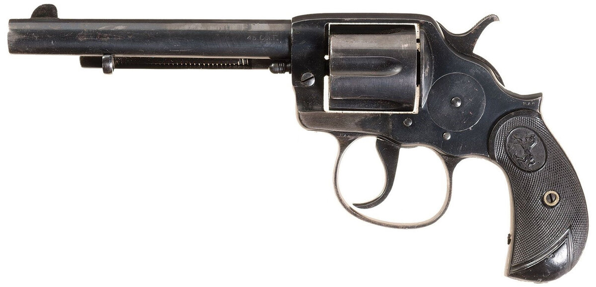 Кольт 45 калибра. Colt m1877. Colt 1877. Кольт револьвер 1877. Кольт m1877 «молния».