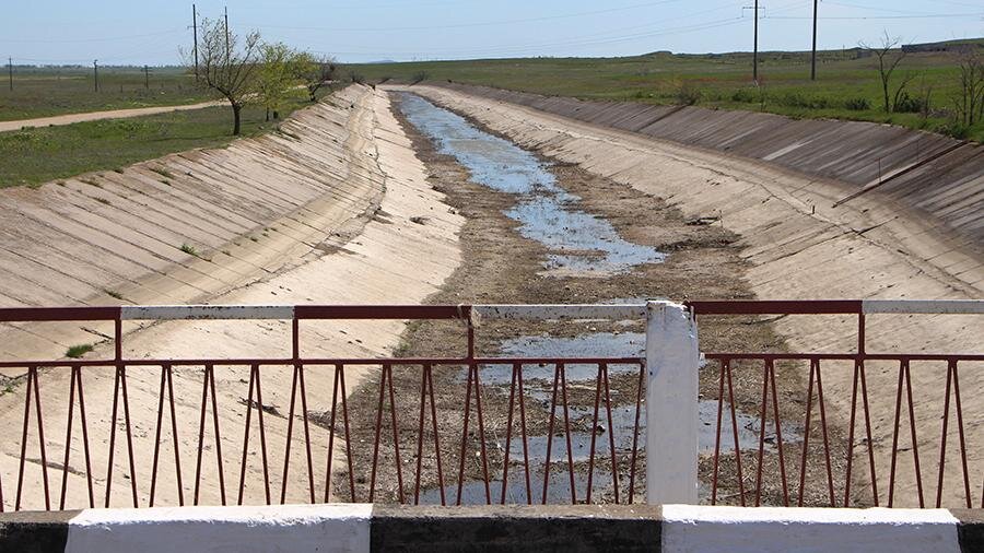 "Сухой" Северо-Крымский канал