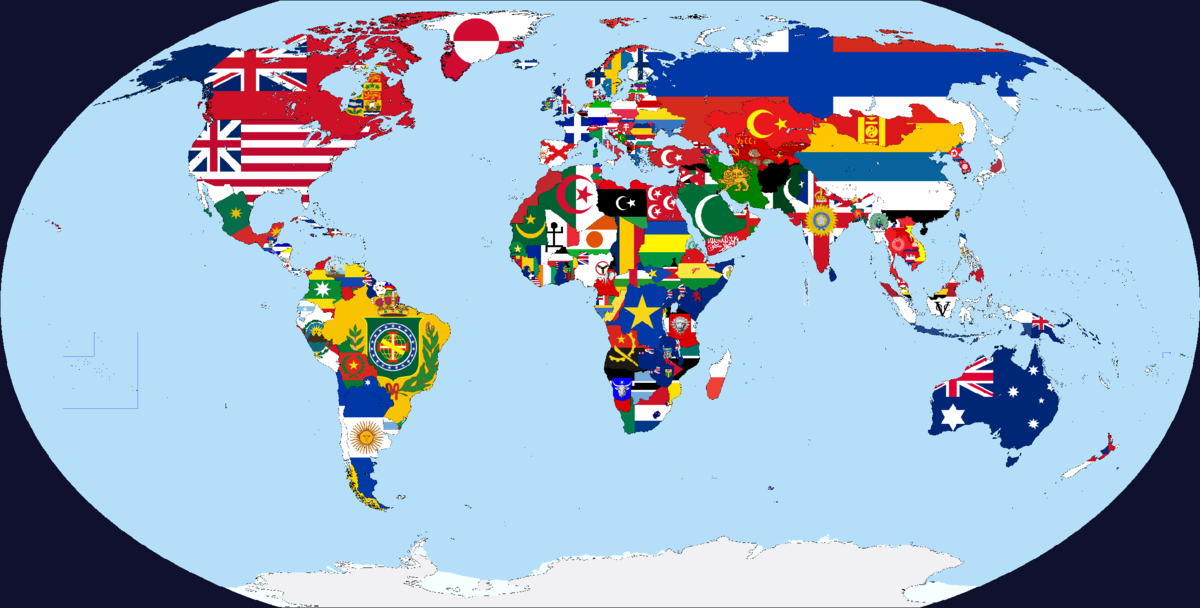 Включи новая страна. Флаги государств на карте. Карта с флагами.