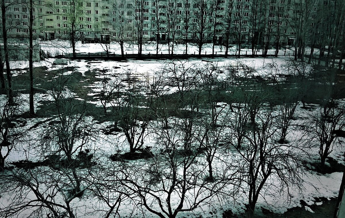 Как с такими видами из окна не впасть в уныние?..