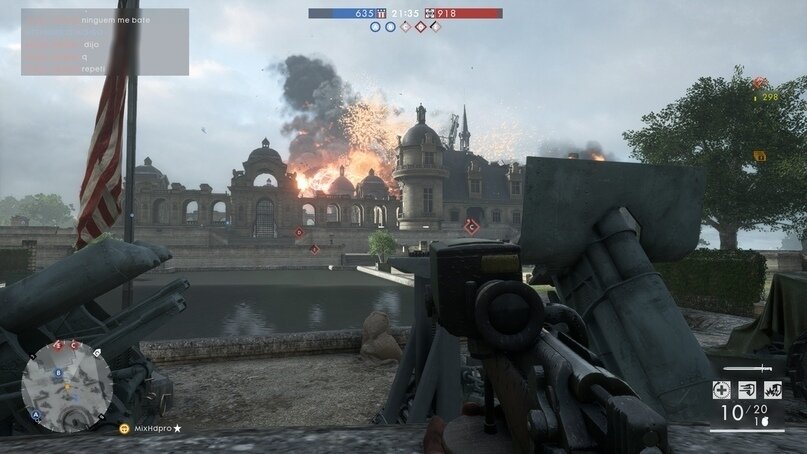 падающий дирижабль завораживает.