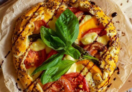 РЕЦЕПТ "ГАЛЕТА КАПРЕЗЕ. ОРИГИНАЛЬНО, ВКУСНО, КРАСИВО"