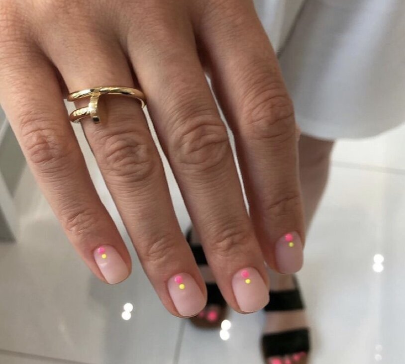 Цвет натурального ногтя