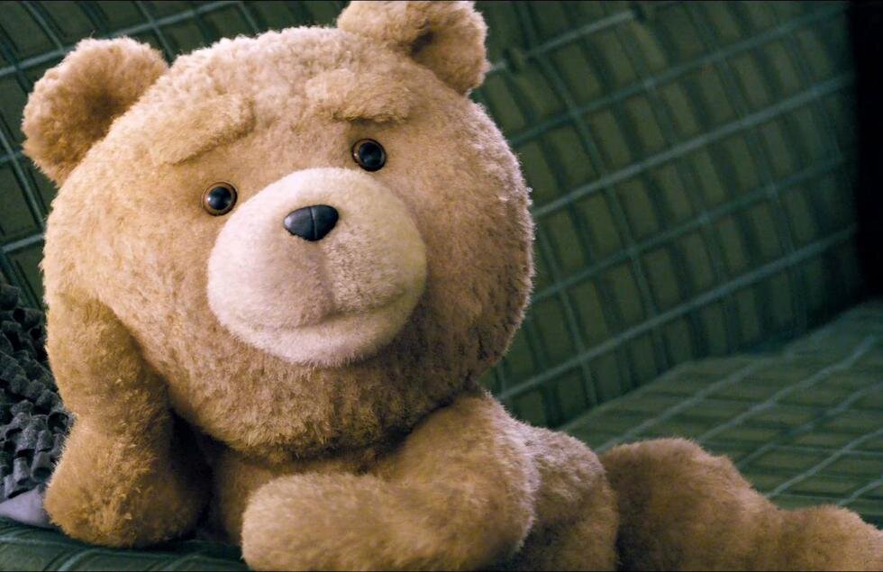 Вот и плюшевый Тедди.