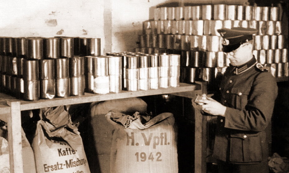 Тот самый немецкий склад)