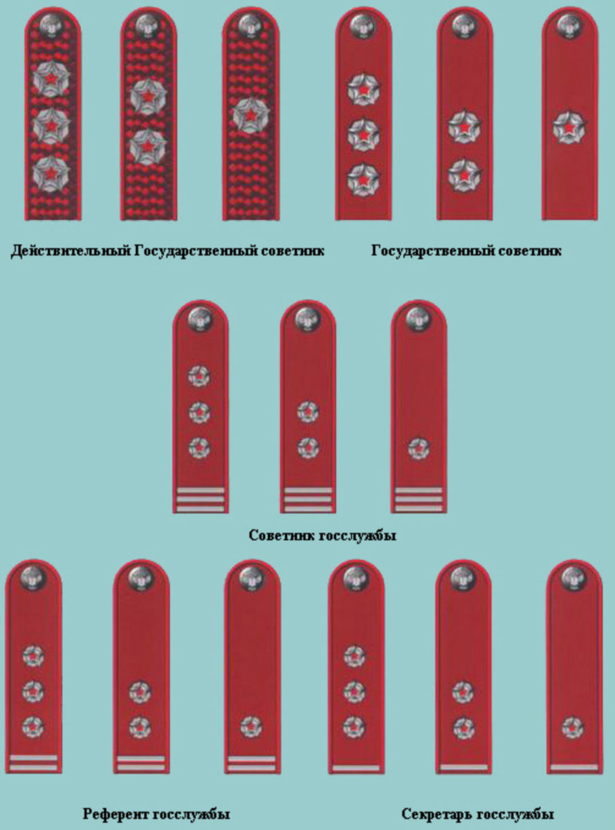 Погоны служащих