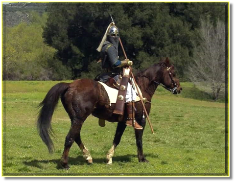 Воин-огуз. Реконструкция.