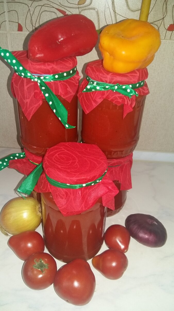 Все овощи со своего огорода.