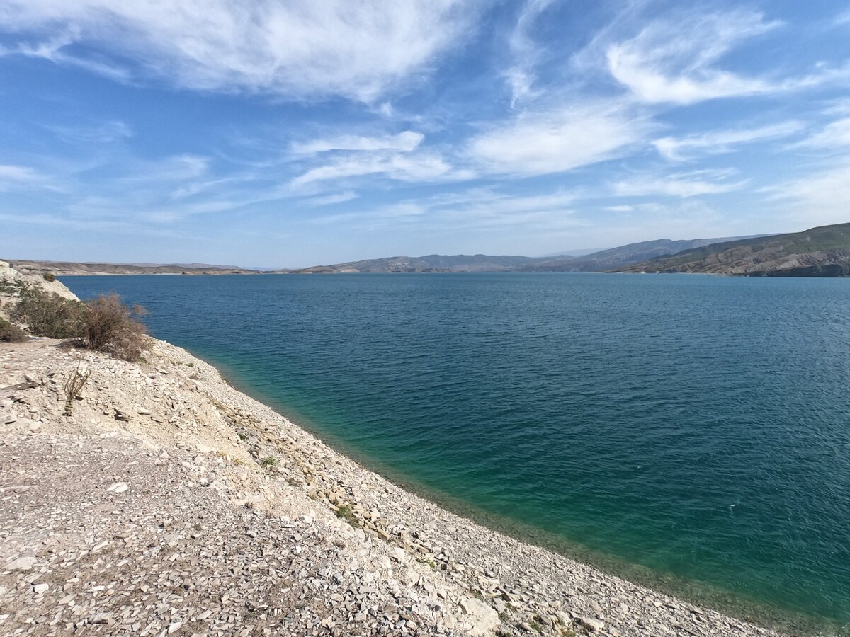 Махачкала Чиркейское водохранилище