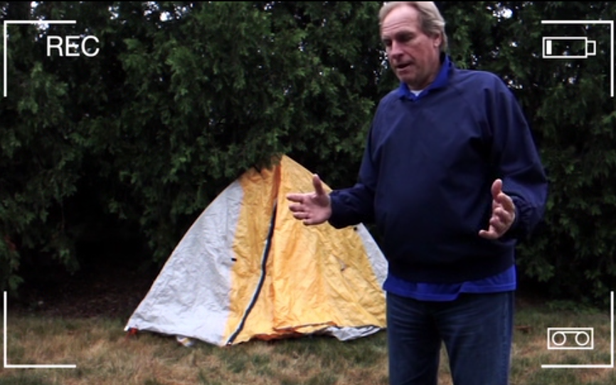 Кадр из х/ф «Палатка» (2020)