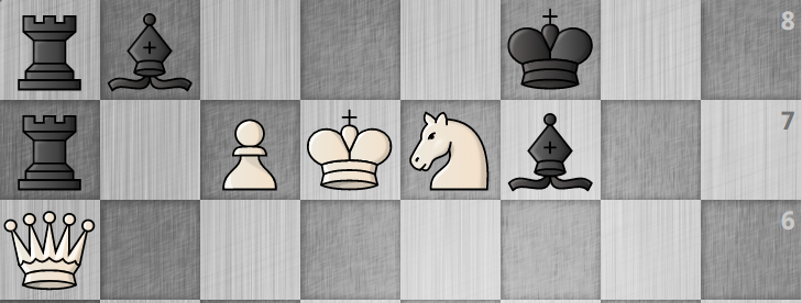 ход белых. Мат в 1 ход