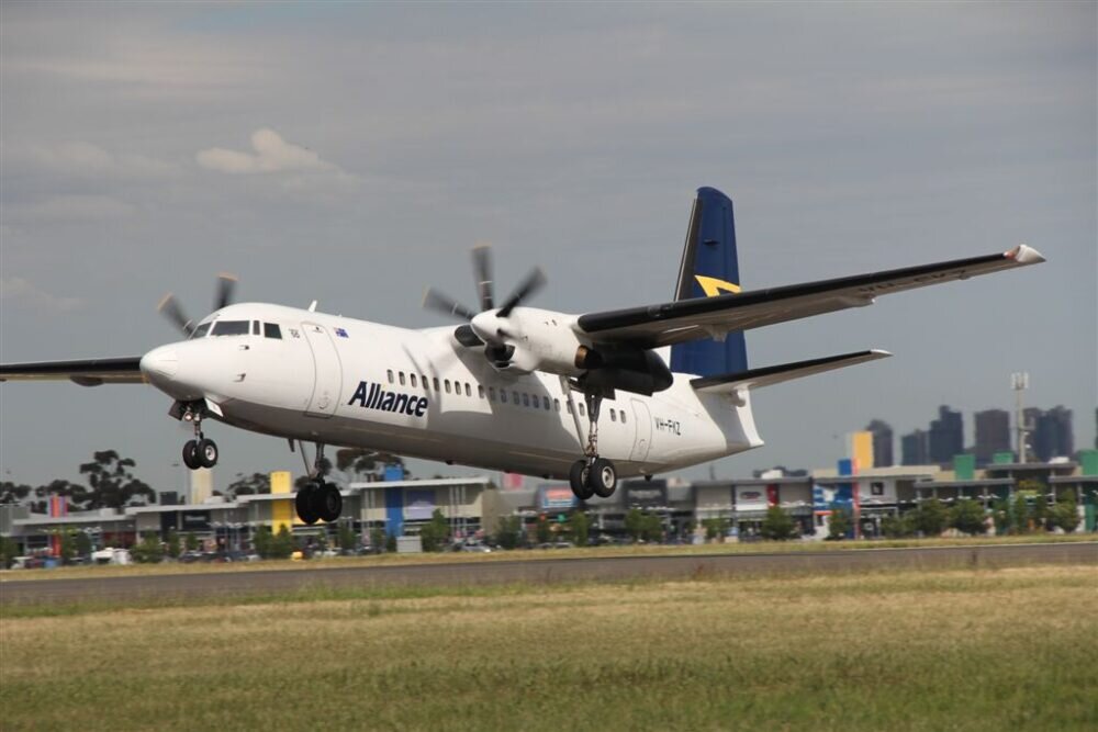 Alliance Airlines – один из небольших перевозчиков, получивших субсидииправительства Австралии. Фото: Alliance Airlines