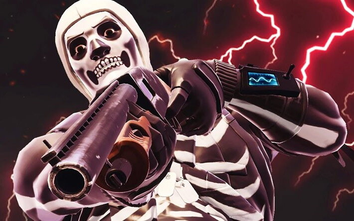 Герой из игры fortnite