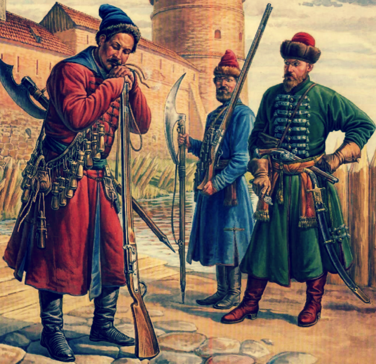 Стрельбы несут службу.