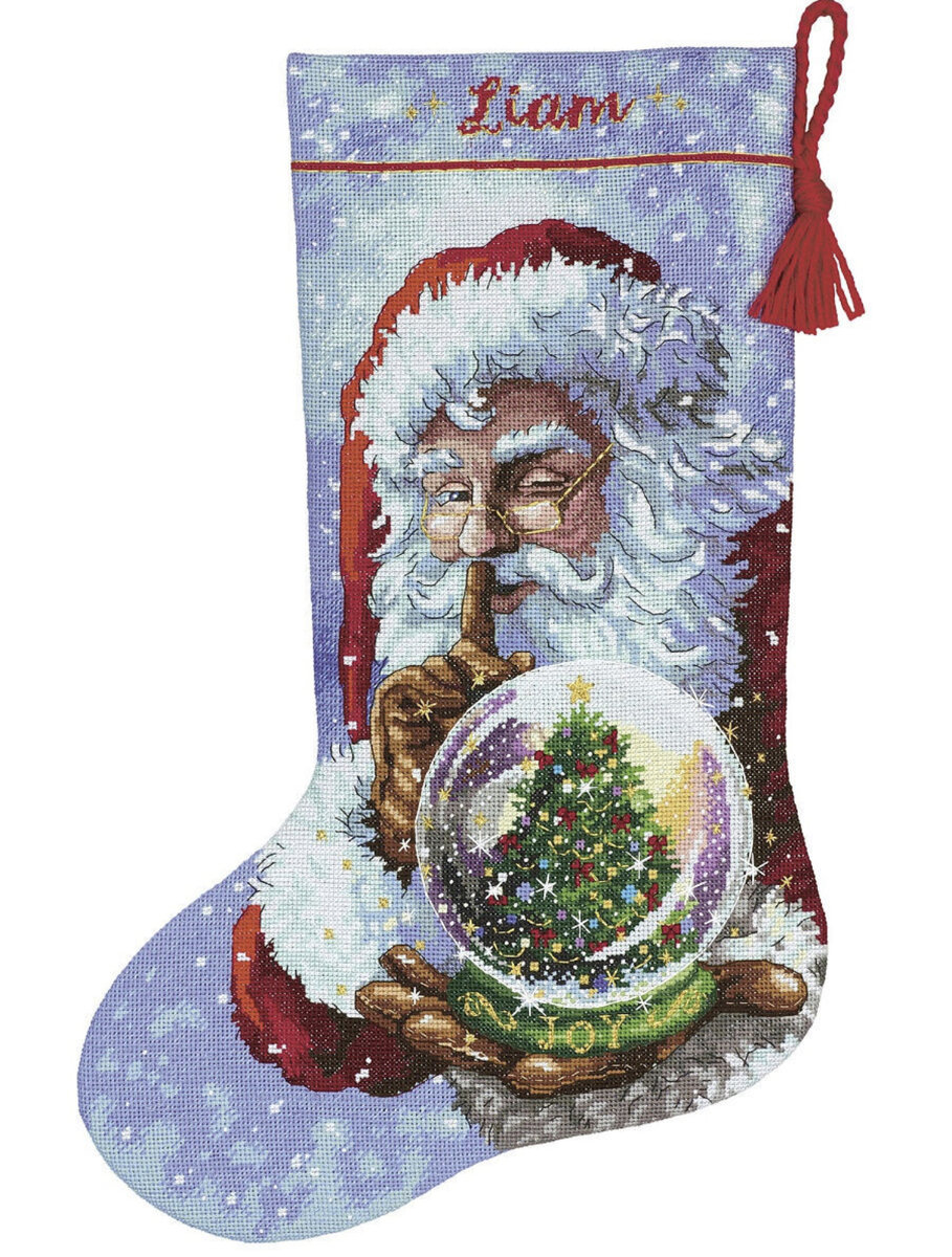 Снежный шар Санты 