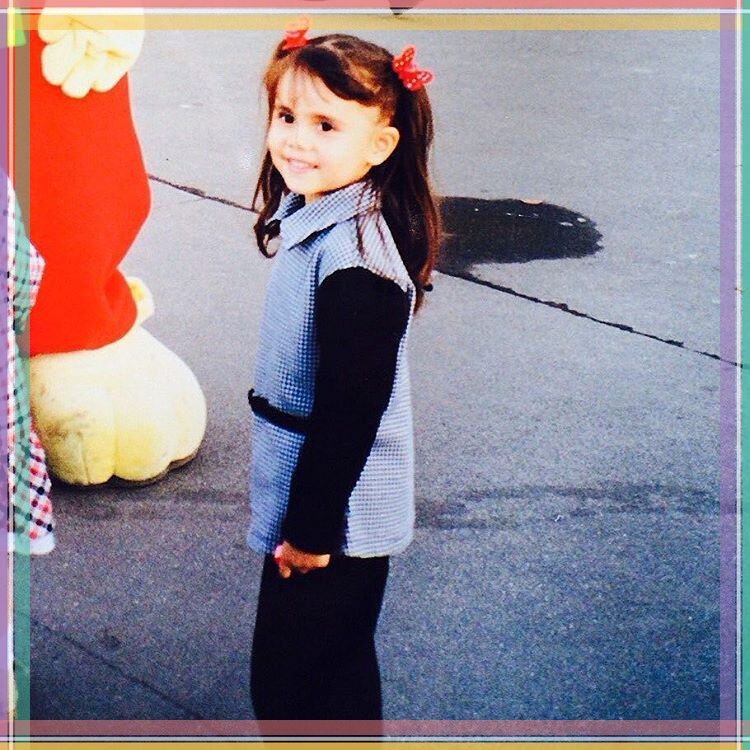 Совсем маленькая Маргарита Мамун.