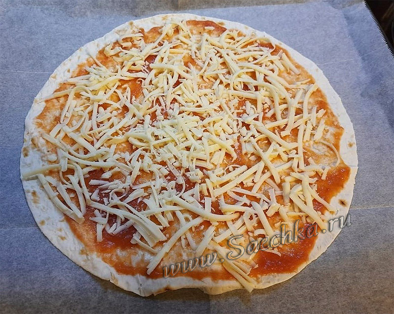 Маргарита на лаваше