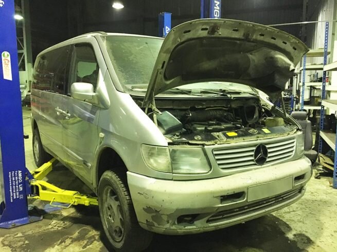 Ремонт АКПП Mercedes Vito