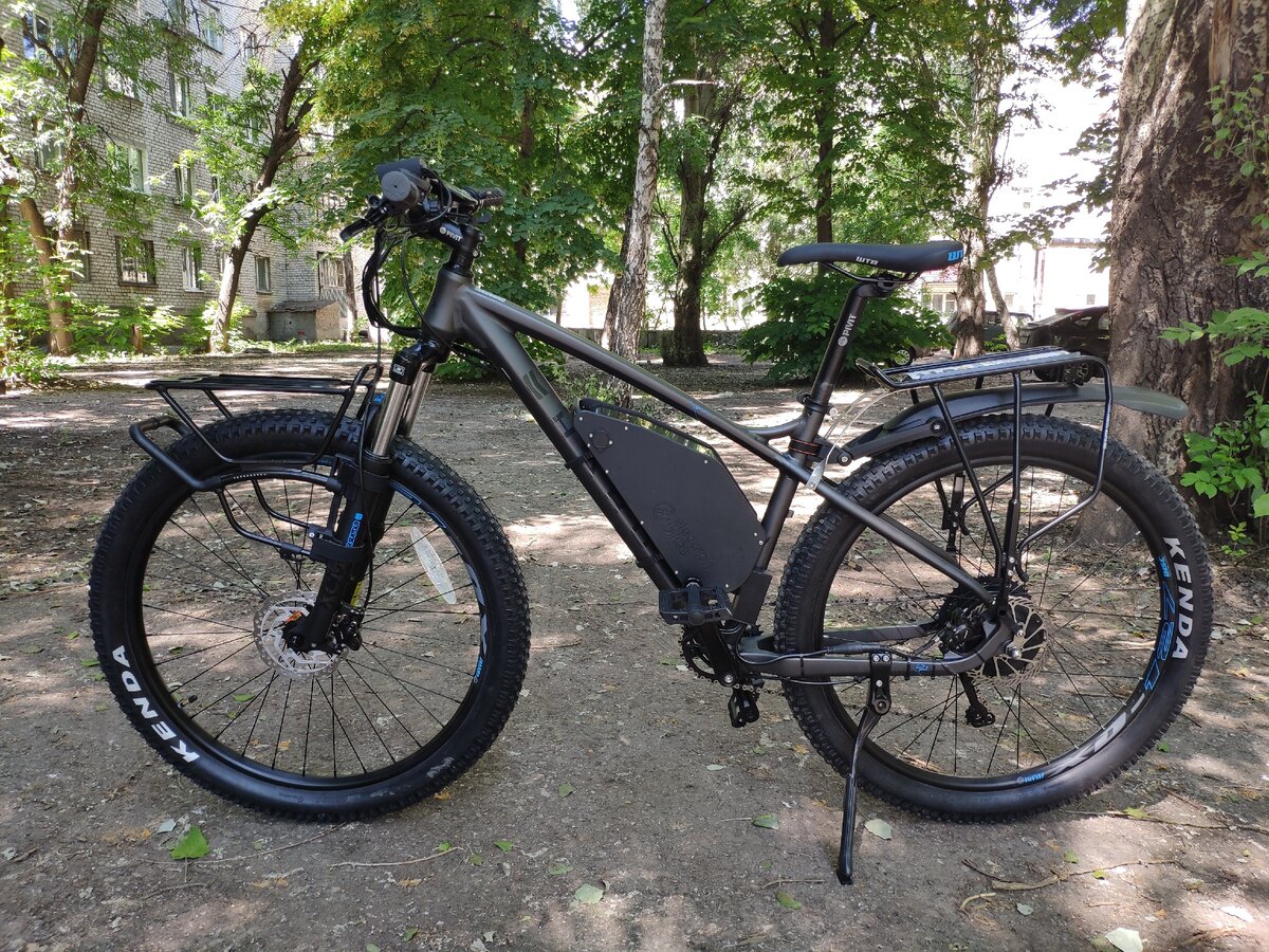 Электровелосипед на базе Haro Double Peak 27.5 Comp Plus