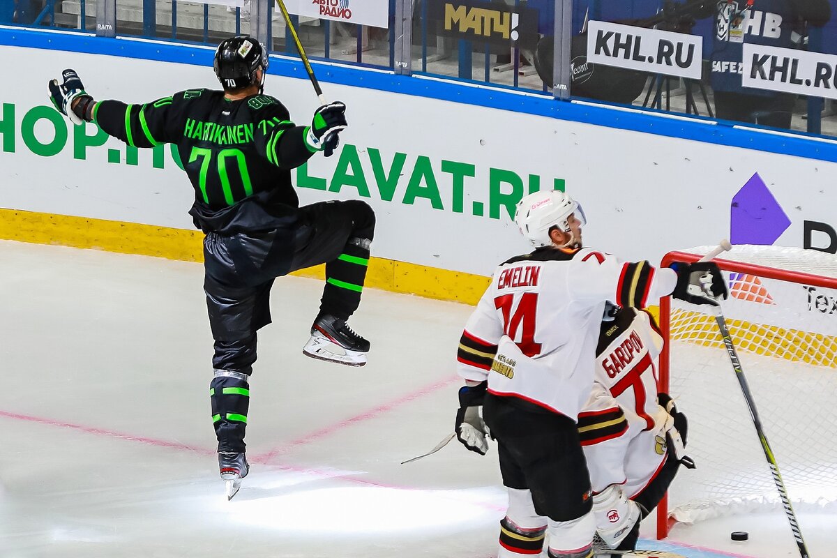 Особенно удачно Теему играет против омского "Авангарда"