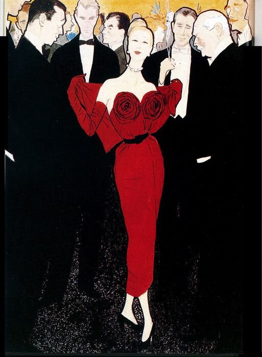 иллюстрация Рене Грюо (1909-2004)