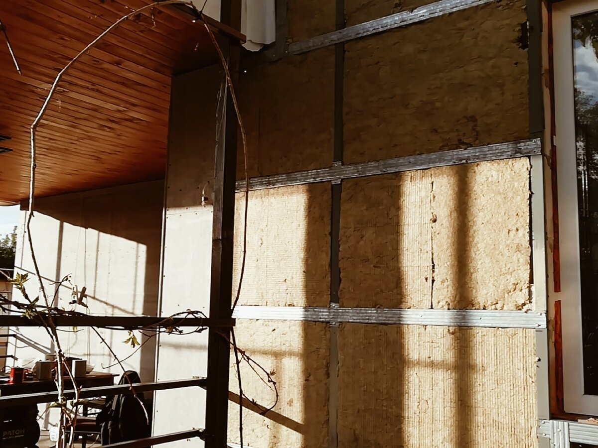 Утепление стены минеральной ватой 50 мм — @Для Себя своими руками