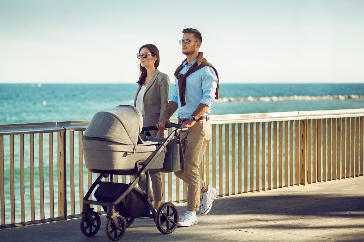 Детская коляска-трансформаер 3 в 1