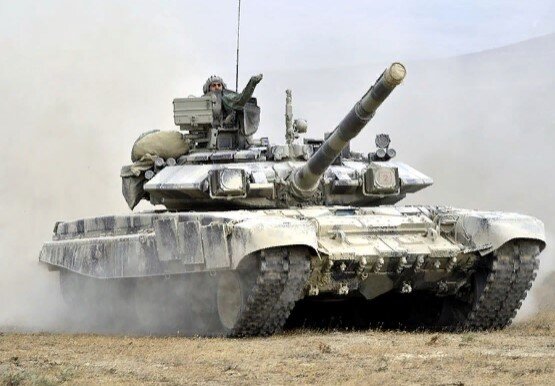 Т-90 азербайджанской армии . Фото с сайта 1news.az