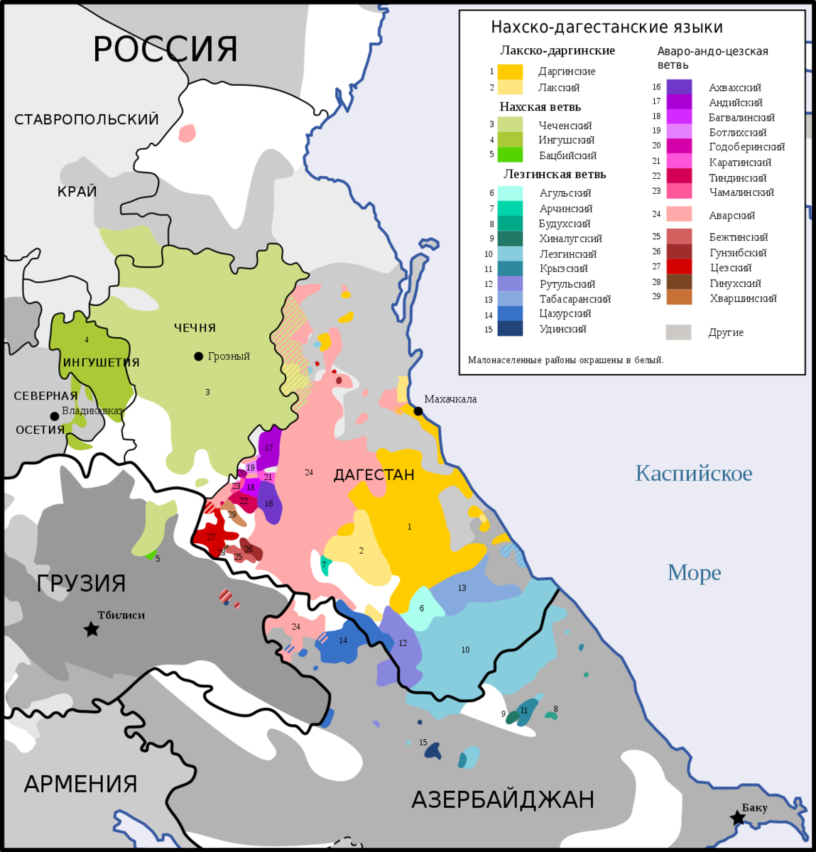 Какой семье относится большинство языков народов дагестана. Нахско-Дагестанские языки. Языковая карта Северного Кавказа. Нахско-Дагестанская группа карта. Языки народов Дагестана карта.