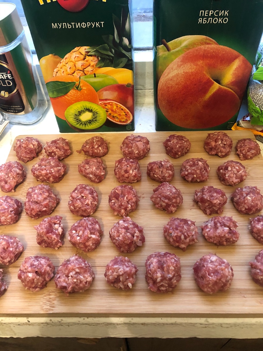 Формируем шарики 