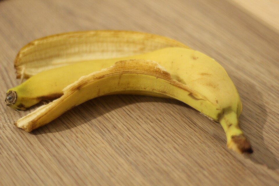 кожура банана богата антиоксидантами