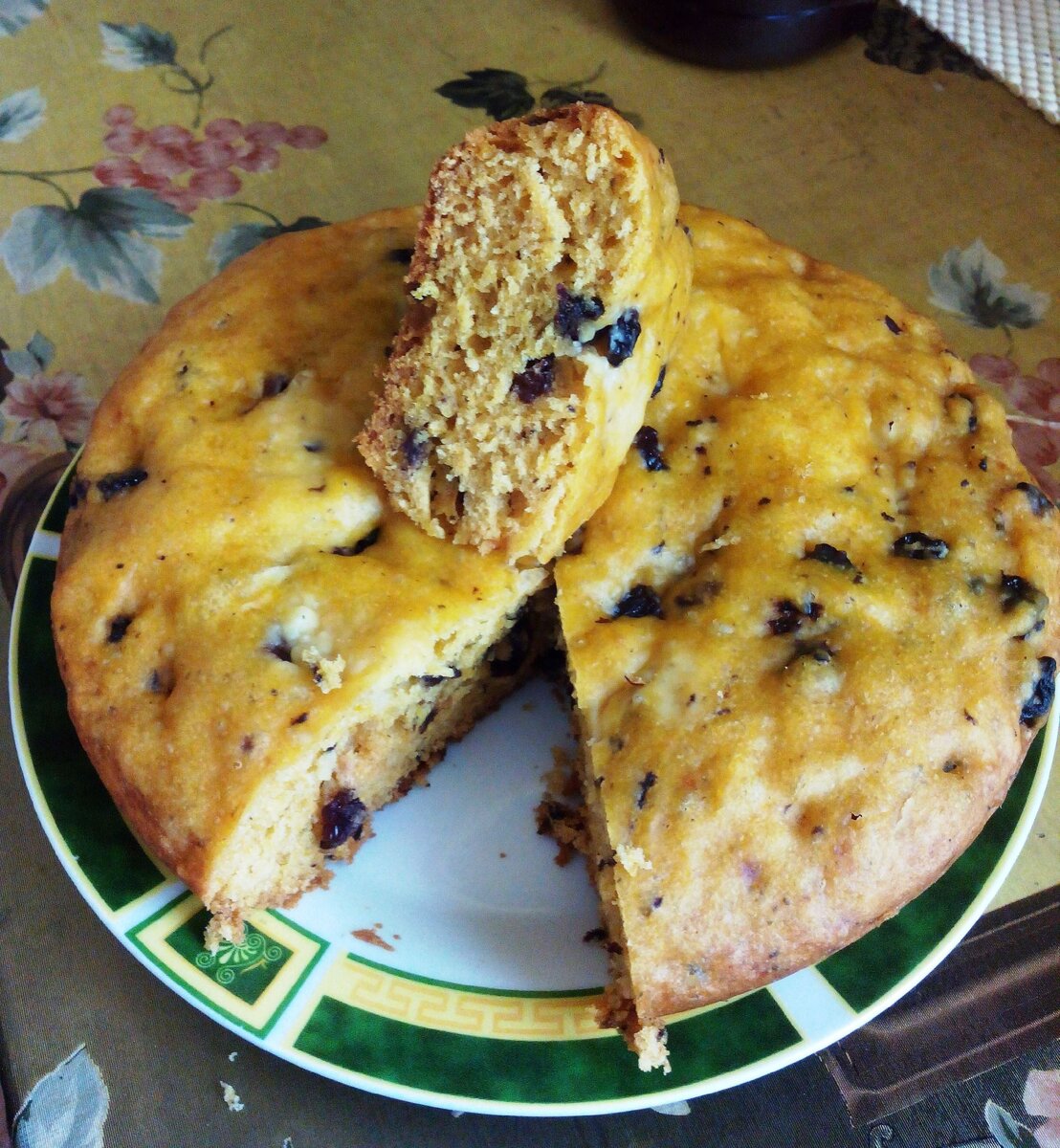 Постный пирог-бисквит. Фото автора