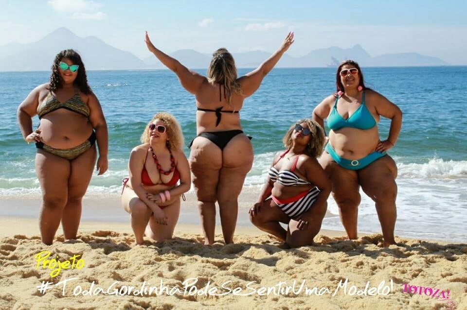 Голые толстушки на нудистском пляже