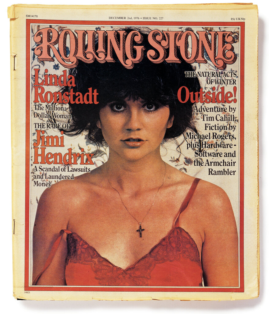 Линда Ронстадт на обложке Rolling Stone, декабрь 1976.