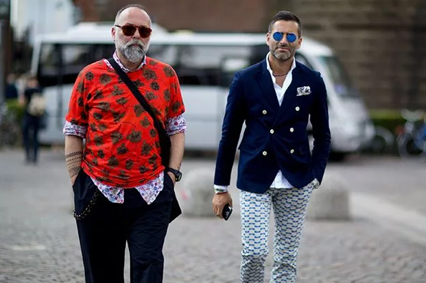 Уличная мужская мода для тех, кому за 40
