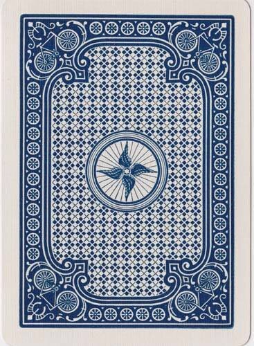 Игральные карты рубежа XIX - XX веков с изображениями на велосипедные темы из коллекции Веломузея Андрея Мятиева.