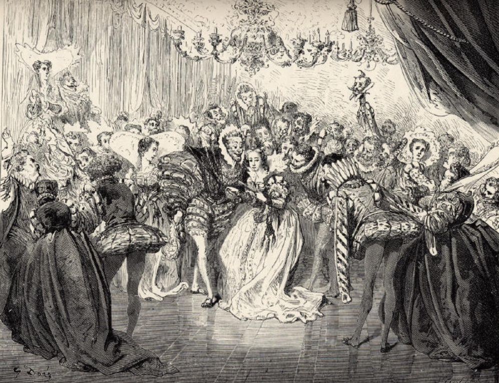  гравюра Гюстава Доре к сказке Шарля Перро "Золушка", 1862 год