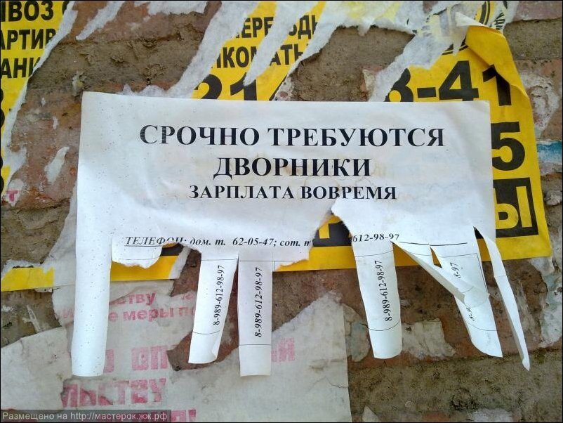 Объявления прикольные картинки