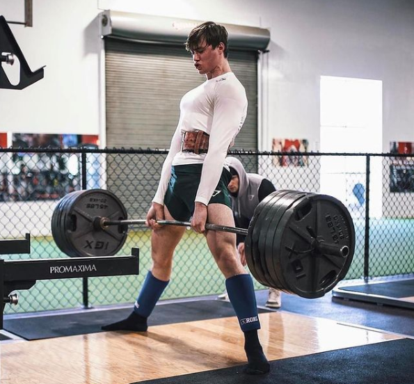 Дэвид Лейд. Фото из инстаграма атлета (davidlaid).