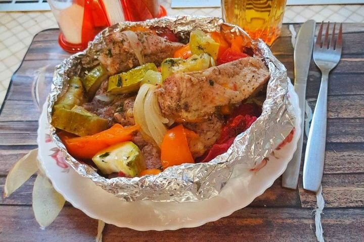 Свиные ребрышки в духовке с картошкой - простой и быстрый рецепт с пошаговыми фото