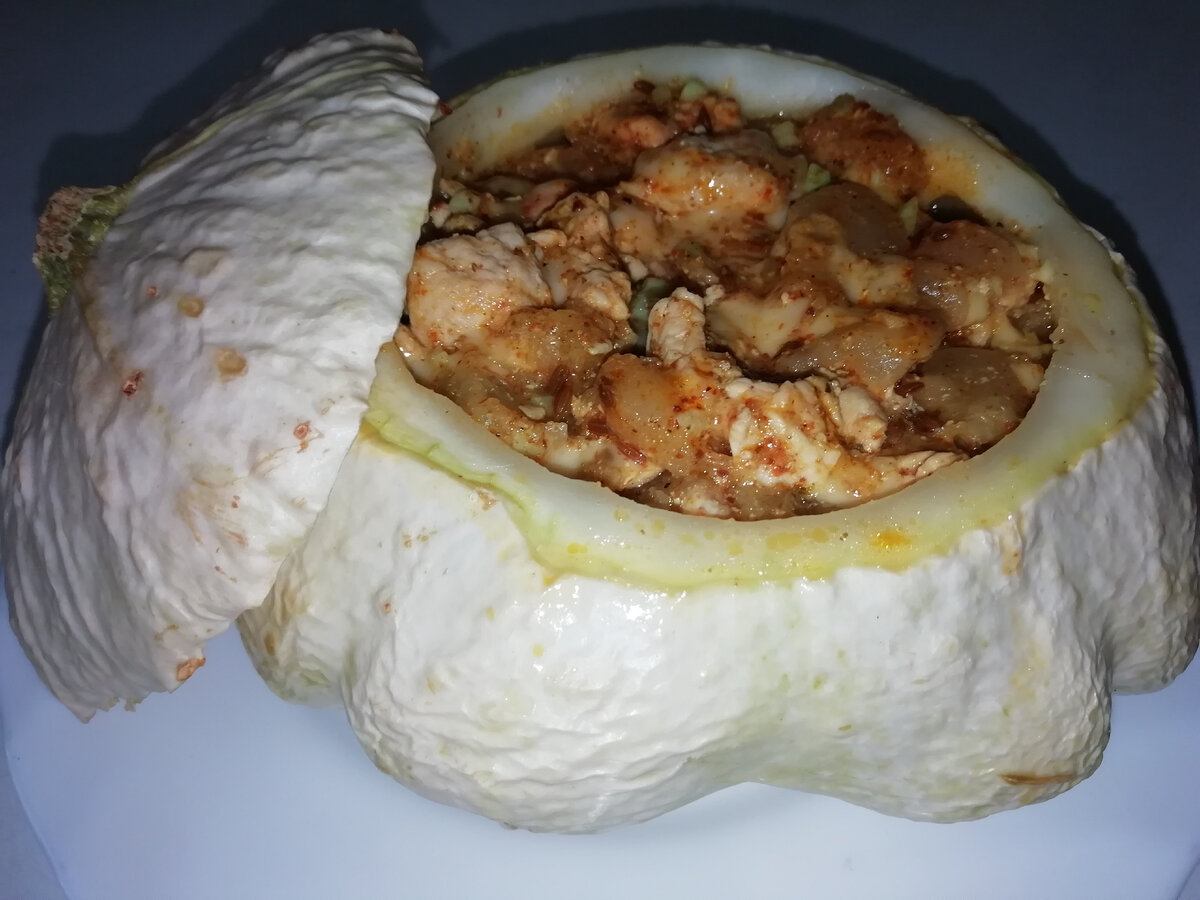 Фаршированный патиссон