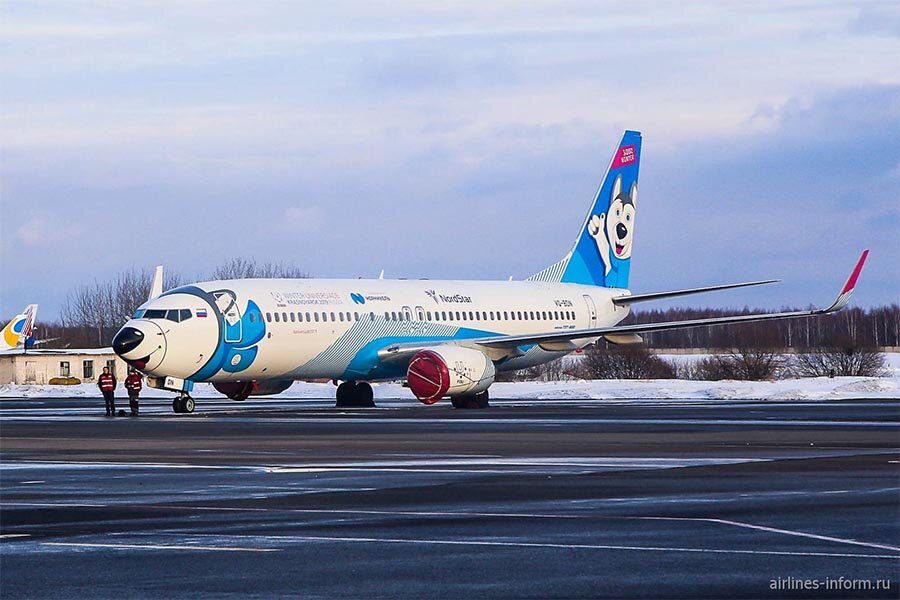 Боинг-737-800 "Лайколет" авиакомпании NordStar в аэропорту Домодедово. Источник: Airlines Inform. Автор фото: Алексей Марчуков