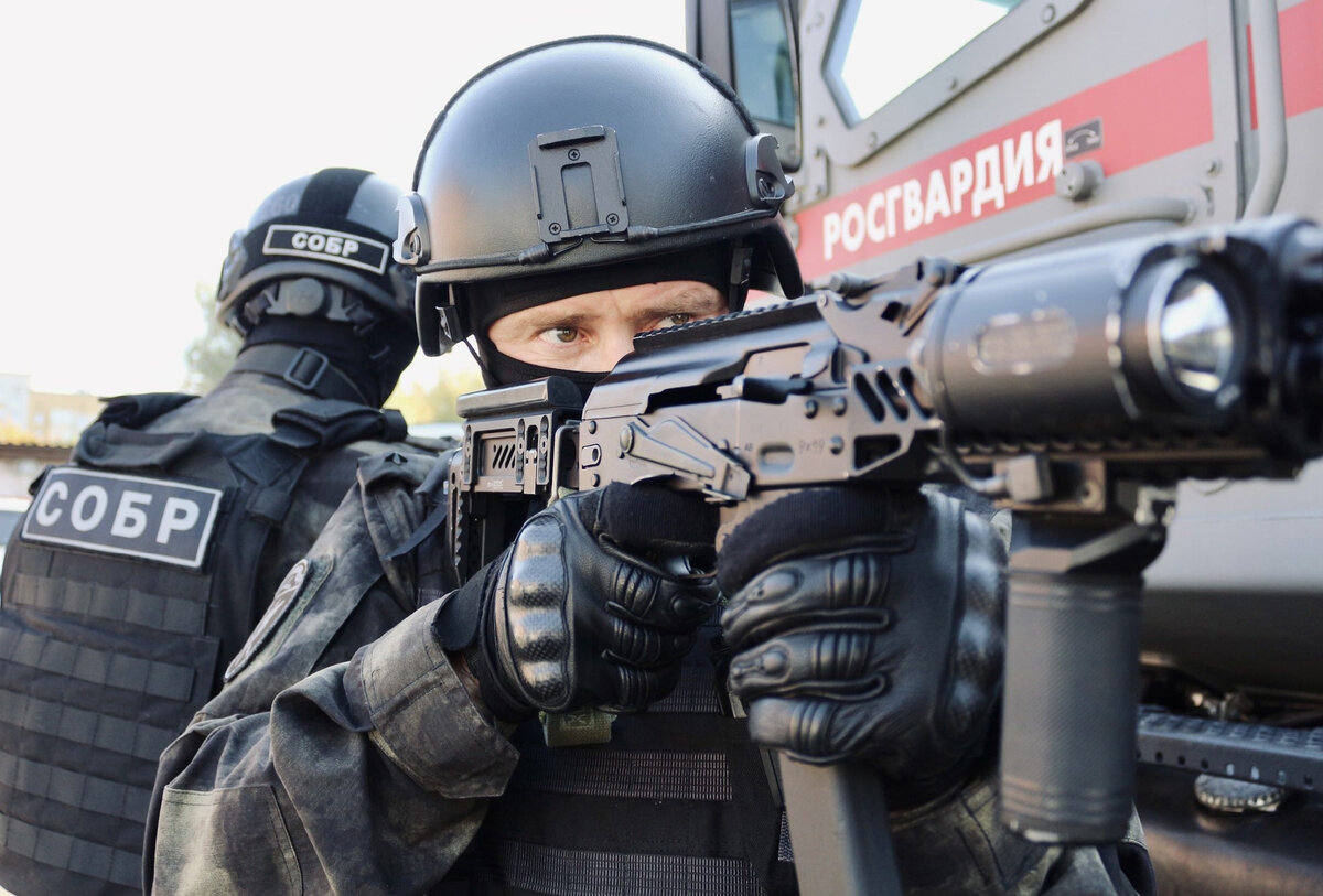 СОБР Росгвардия бойцы