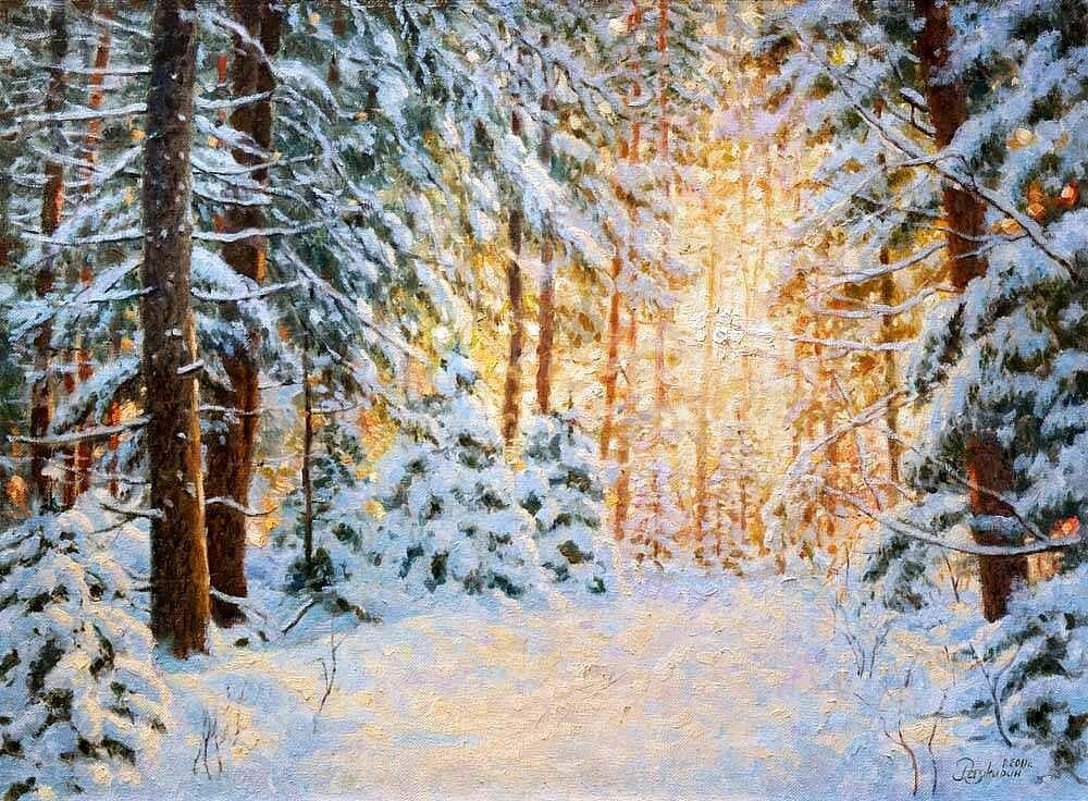 Картина художника Игоря Владимировича Разживина.