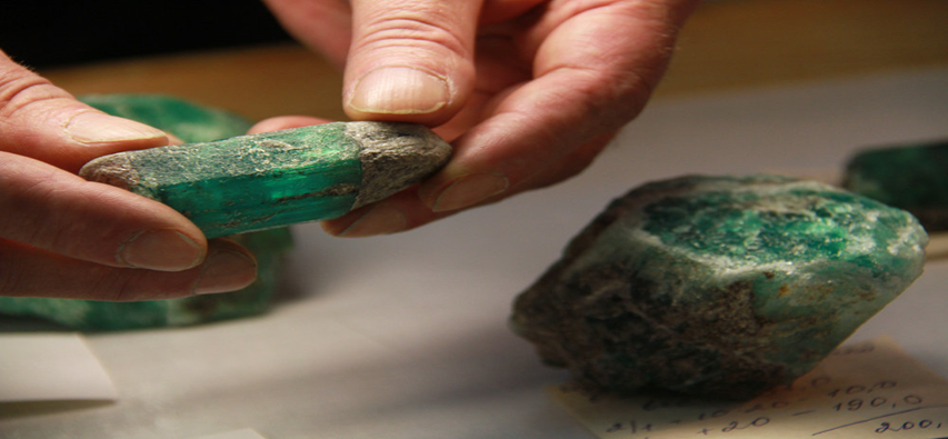 Кристаллы с Мариинского прииска. Фото пресс-службы