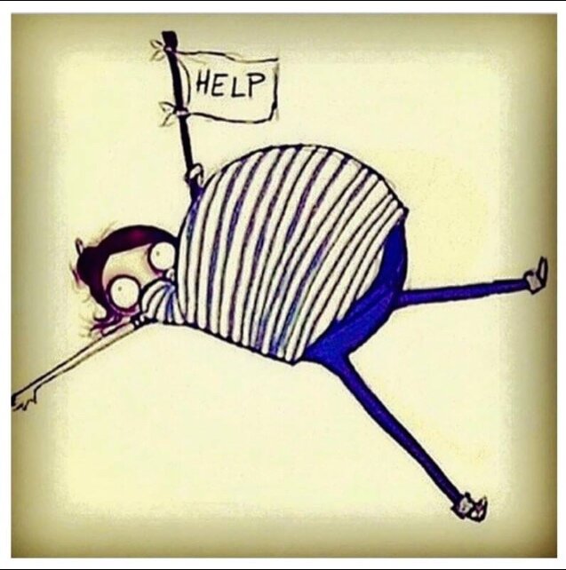 Вот именно так я себя чувствовала на последних неделях беременности