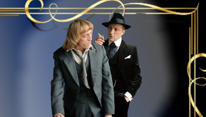 Виктор Авилов (художник Платон Андреевич), Михаил Козаков (Грильо)