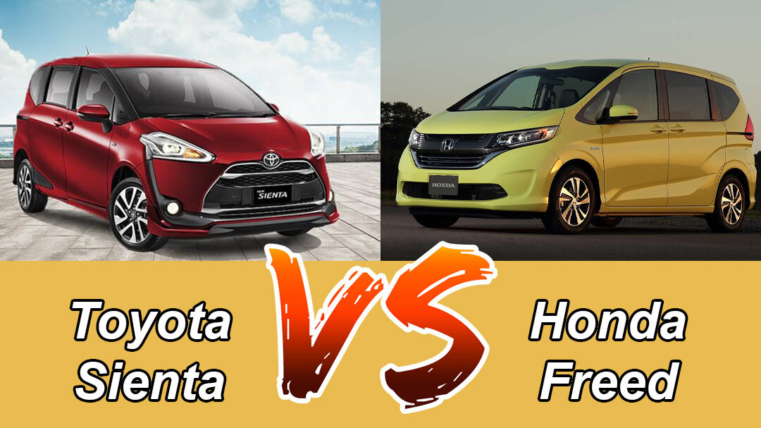 Toyota Sienta VS Honda Freed              
